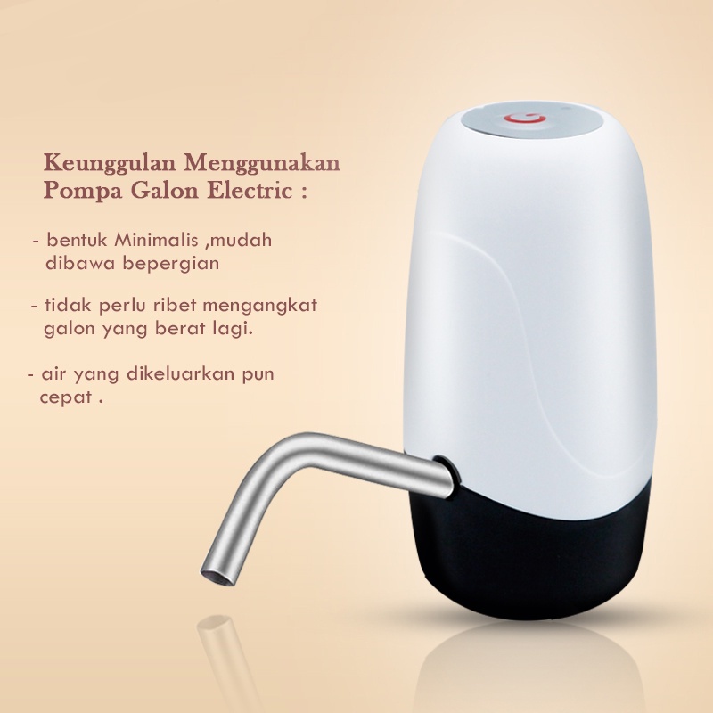 Water Electric Pump Usb Charge/pompa air galon water dispenser / pump air minum mini canggih recharger elegan termurah