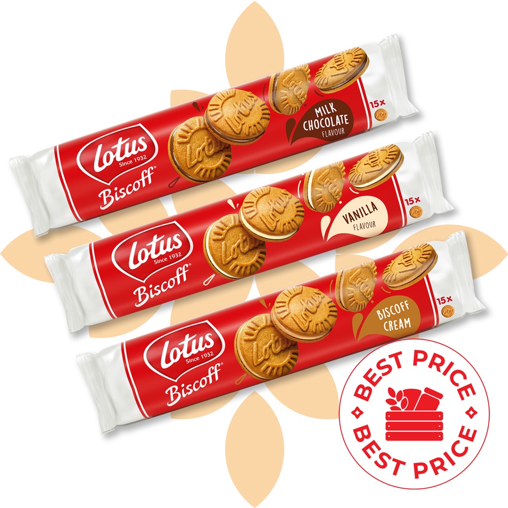 LOTUS BISCOFF - SEMUA VARIAN (SANDWICH &amp; BISCUIT)