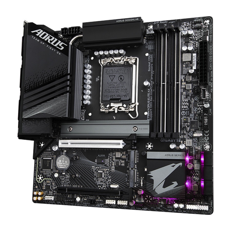 GIGABYTE Z790 AORUS ELITE AX | MOTHERBOARD INTEL LGA1700 DDR5 ATX