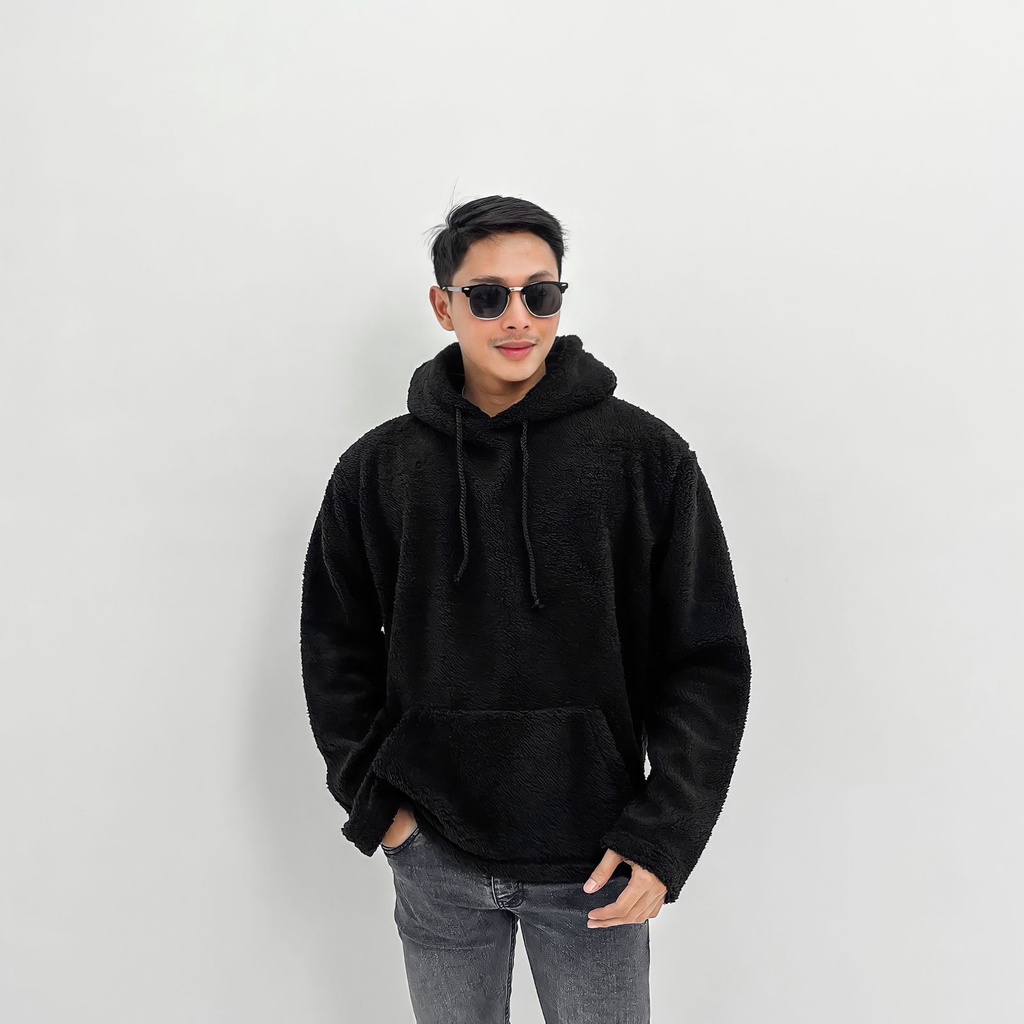 JUMPER HOODIE SHERPA / JACKET HOODIE SHERPA