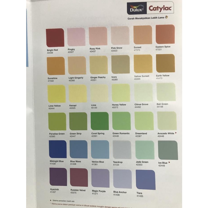 Cat Tembok Catylac Interior By Dulux 5Kg