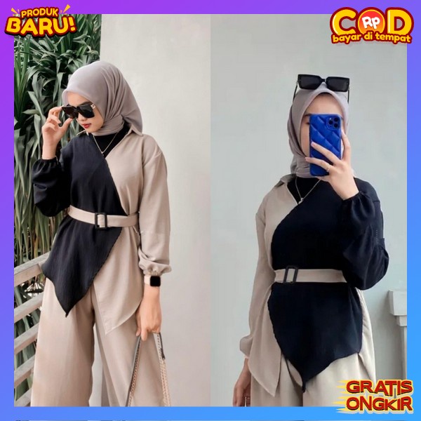 Baju Muslim Oneset Wanita One Set Murah Buju Kondangan Ibu2 Onesit Cewek Kekinian Bj Tren Masa Kini 