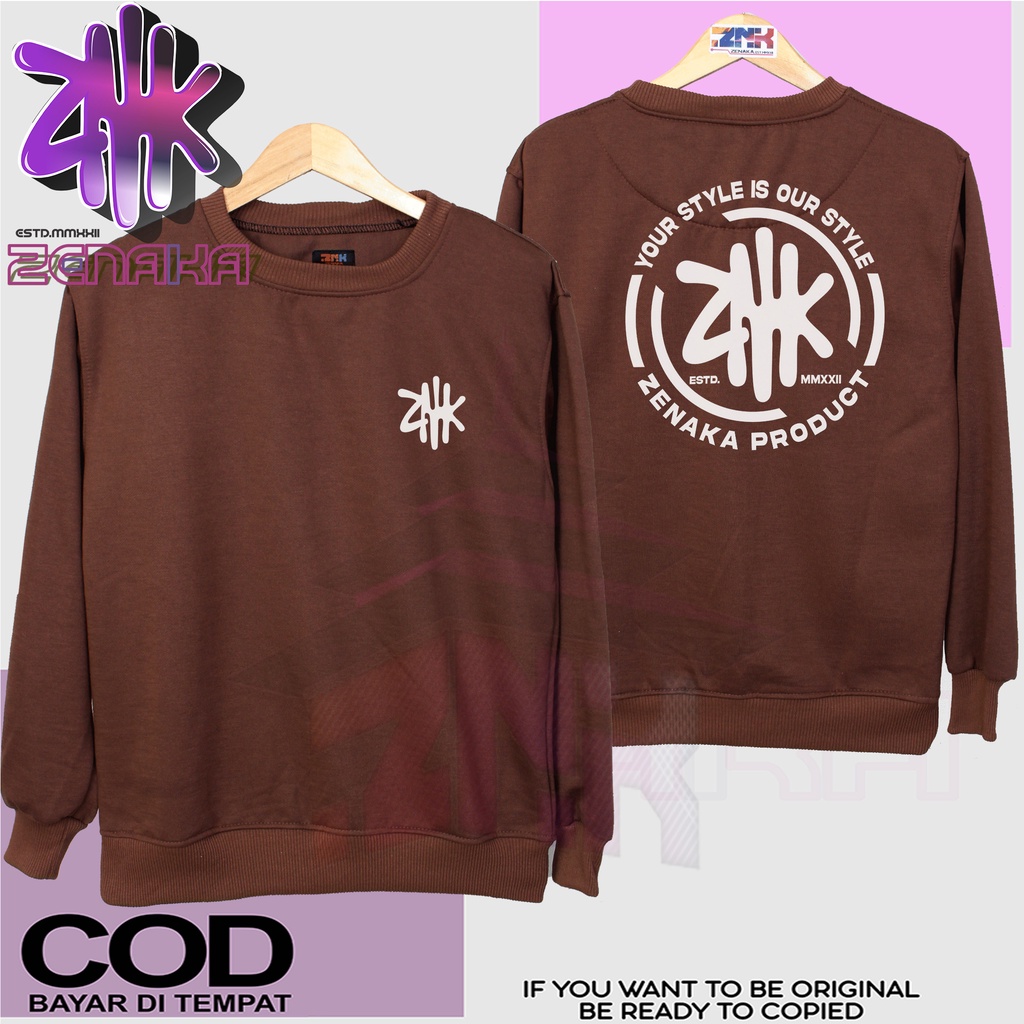 Zenaka Crewneck pria distro aesthetic tebal warna abu paralon Crewneck pria oversize polos Suiter cowok keren distro Sweater pria distro keren 2023  Crewneck couple pasangan kekinian Hoodie pria distro aesthetic simple graffity Crewneck wanita oversize