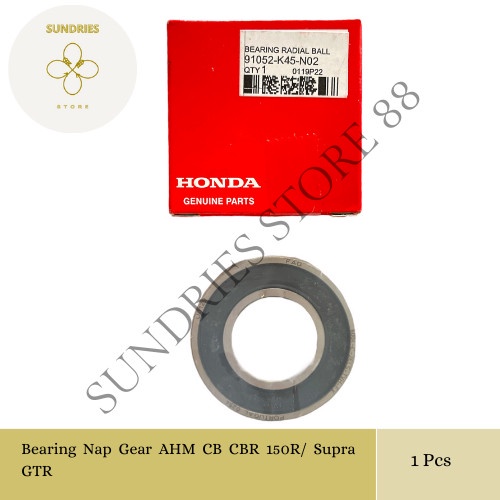Bearing / Klahar / Laher Nap Gear Gir 91052-K45-N02 ORI AHM CB150R Street Fire CBR150R CBR 150R Supr