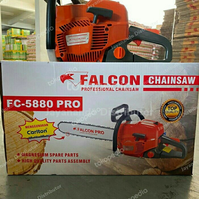 FALCON CHAINSAW 5880 Pro + 22inch BAR RODA