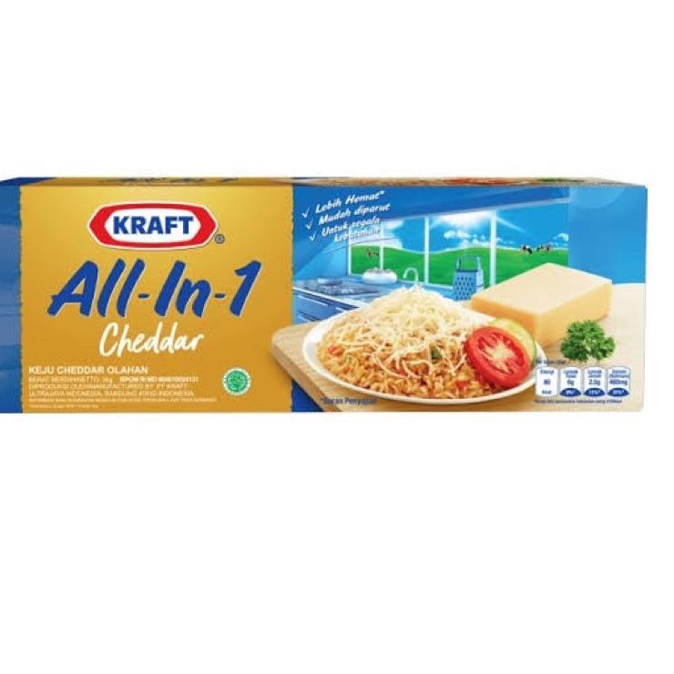 

✫ Keju kraft cheddar all in one 2kg ✭