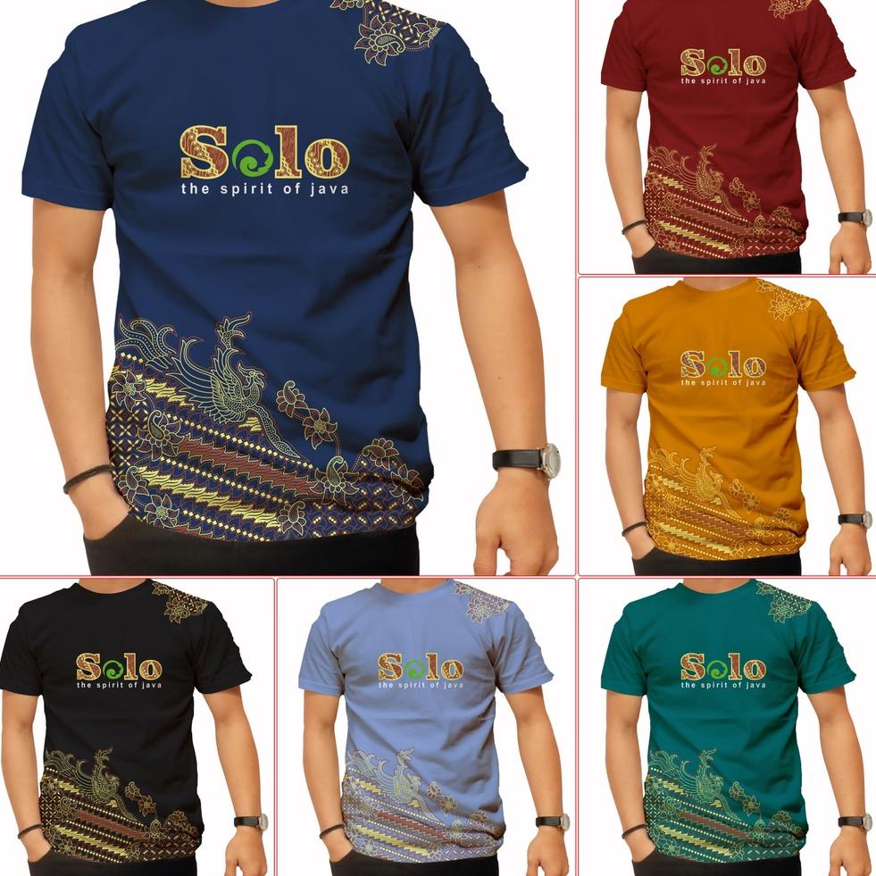 BEST SELLER Kaos batik murah grosir solo | oblong | kaos wisata | kaos oleh2 | batik burung