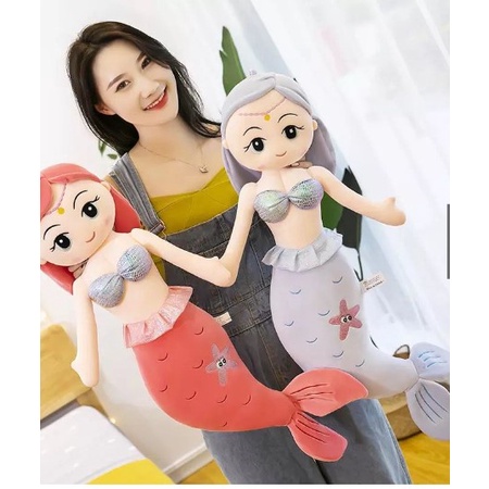Boneka Putri Duyung Import ukuran 50cm boneke MERMAID