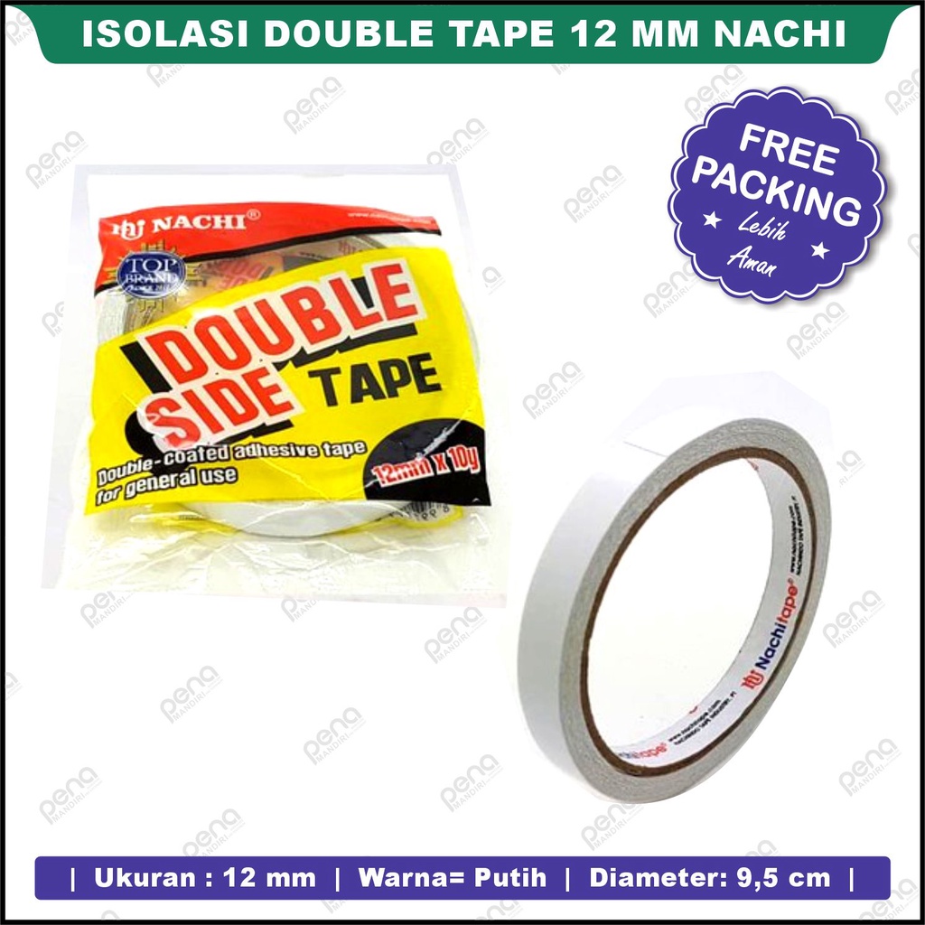 Isolasi Double Tape 12 mm Nachi