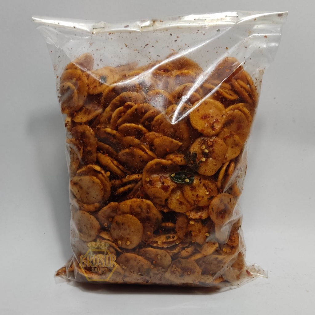 

Kerupuk Udang Oren 500gr Extra Pedas