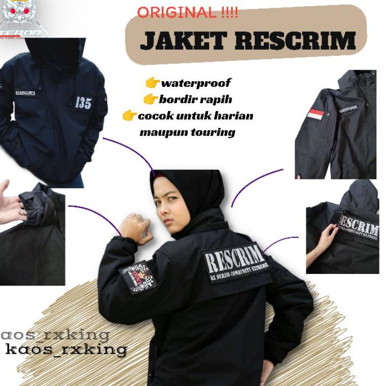 HOT SALE JAKET Rx King RESCRIM RX KING original (JAKET PRIA & WANITA)