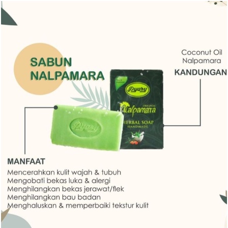 [BPOM] PYARY Nalpamara Soap Natural Effect 100% Original Arab Saudi