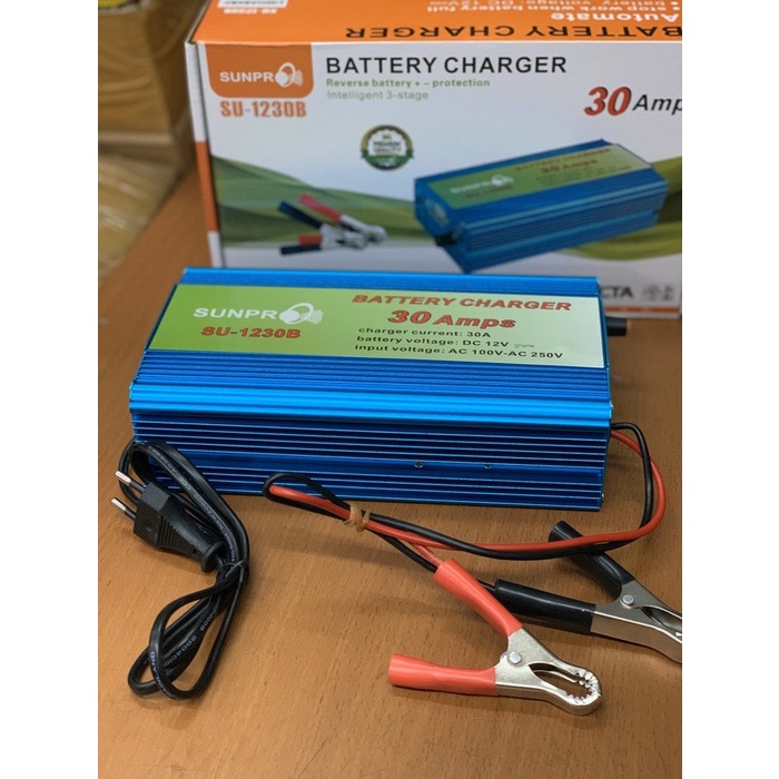 Battery Charger Su 1230B Cas Aki Sunpro Su1230B 30Amps #Original