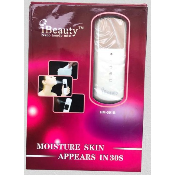 nano spray/ i beauty nano spray/ nano spray portable usb/ nano spray pelembab wajah otomatis portabl