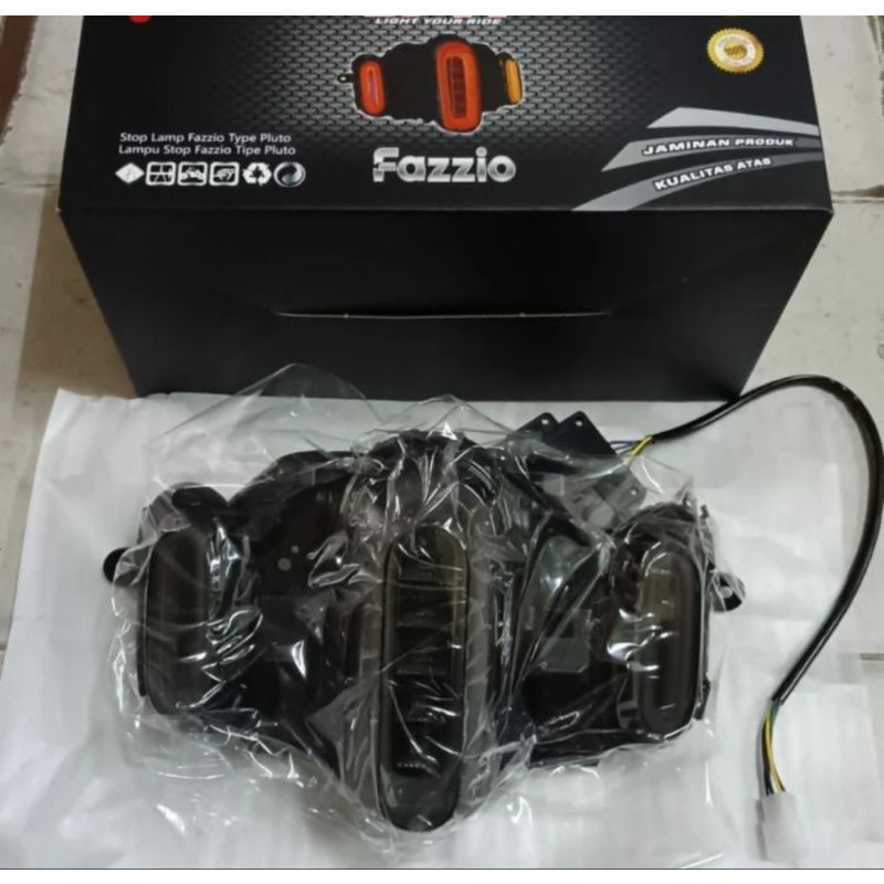 LAMPU STOPLAMP LED JPA YAMAHA FAZZIO LAMPU STOP BELAKANG PLUS SEIN BELAKANG TIPE PLUTO