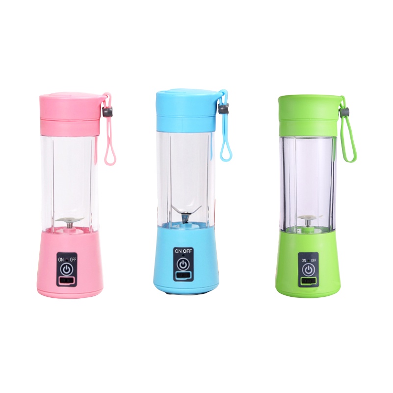 Blender Mini Portable USB Blender Buah dan Makanan Blender serbaguna murah Belender Mini Juicer 4 Mata Pisau WHFURNITURE