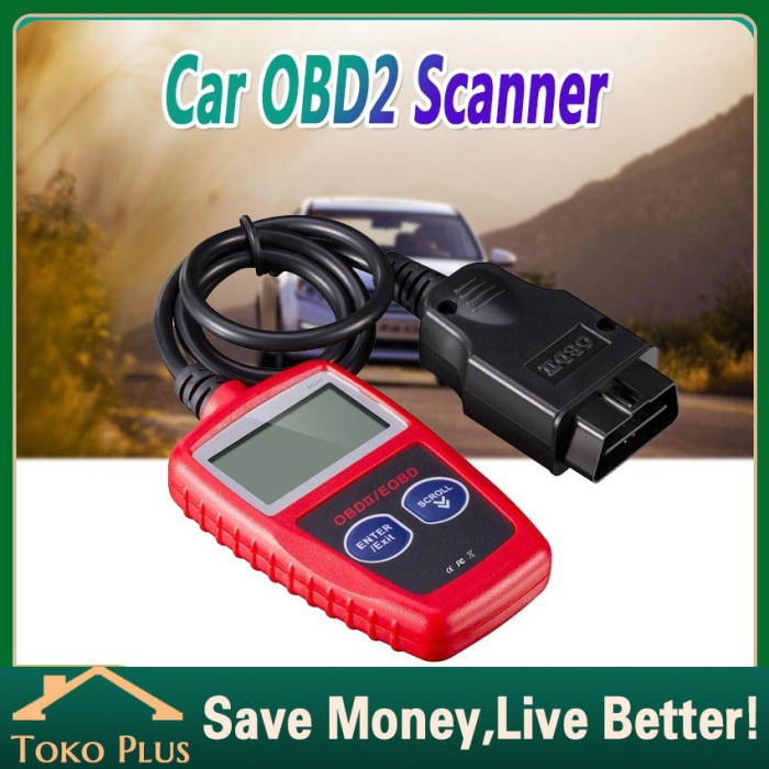 Terlaris Obd2 Scanner Mobil Alat Scaner Diagnostik Engine Check Mobil