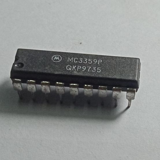 IC MC3359P DIP 18 PIN HIGH GAIN LOW POWER NARROWBAND FM IF AMPLIFIER tok-mi