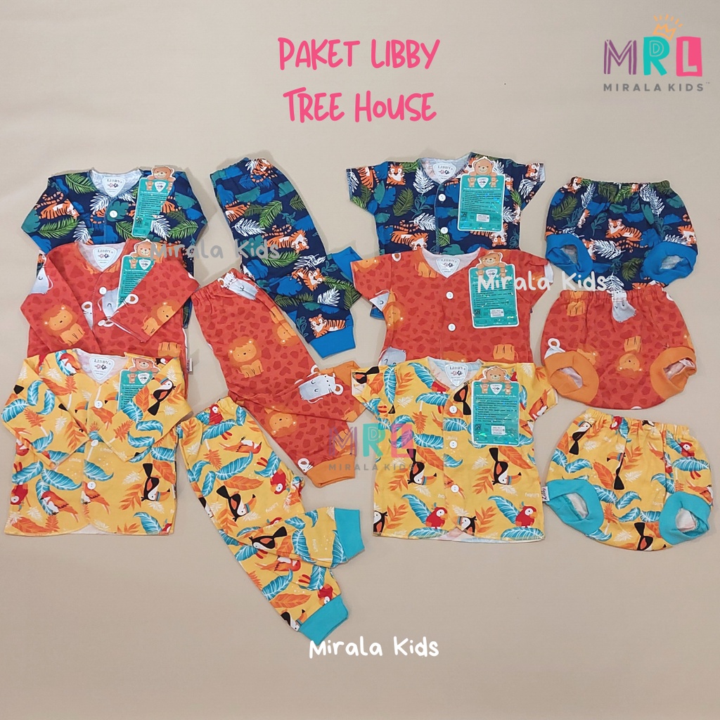 Libby Paket Baju Bayi 0-6 Bulan SNI- Paket Baju Bayi Newborn Baru Lahir