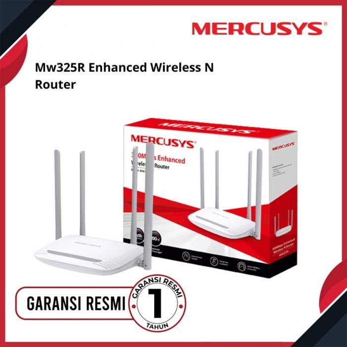 Routher Mercusys MW325R 300Mbps | Enhanced Wireless N Router