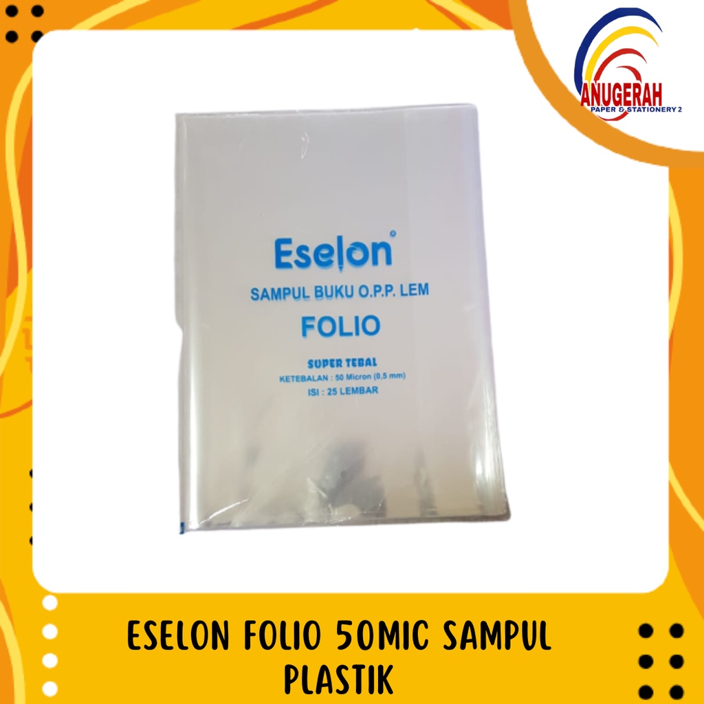 

ESELON FOLIO 50MIC SAMPUL PLASTIK (PAK)