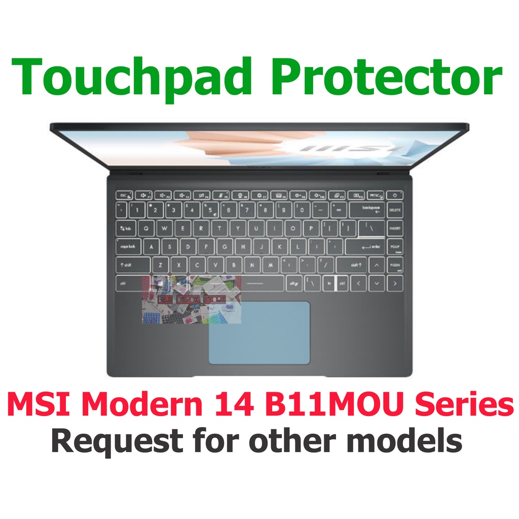 Touchpad Trackpad Protector msi modern 14 B11MOU Series