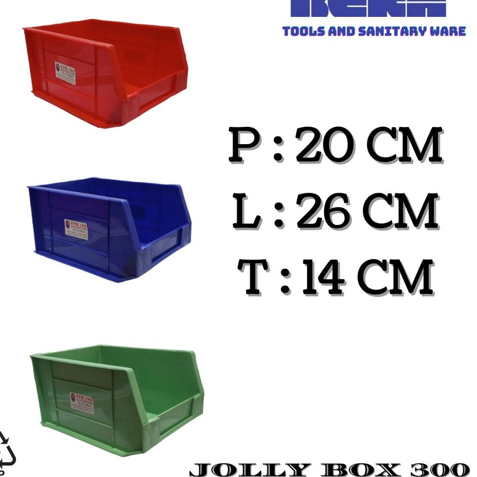 ✨11.11✨ jolly box ukuran Y300-BOX SPAREPART-BOX PERKAKAS/RUMAH