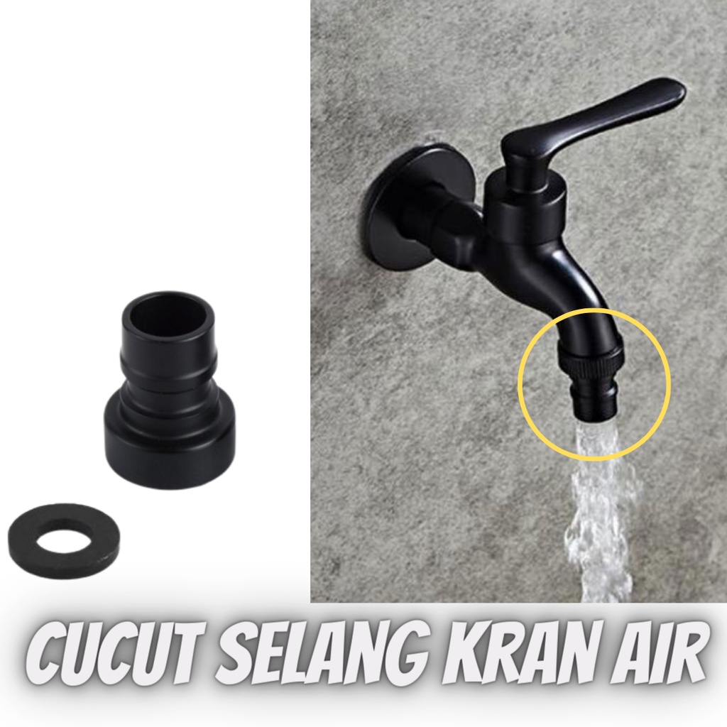 Drat Kran Taman ST-Tutup Cucuk Sambungan kran selang Air &amp; cucut Mesin Cuci spart part stainless