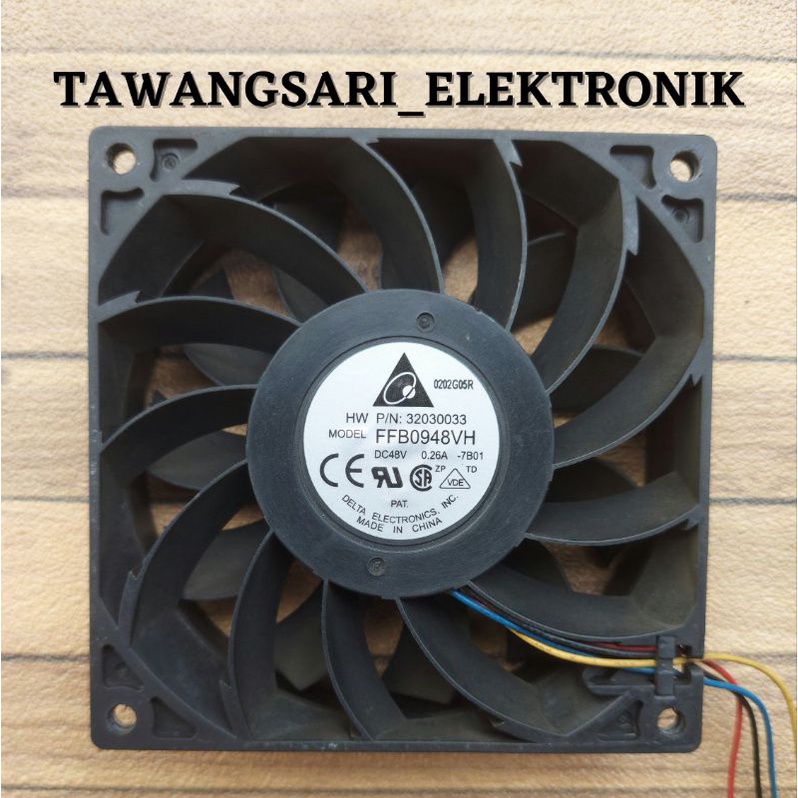 KIPAS 48V 0.26A 9×9CM FAN DC 48VOLT 0.26AMPERE 9CM HIGH SPEED