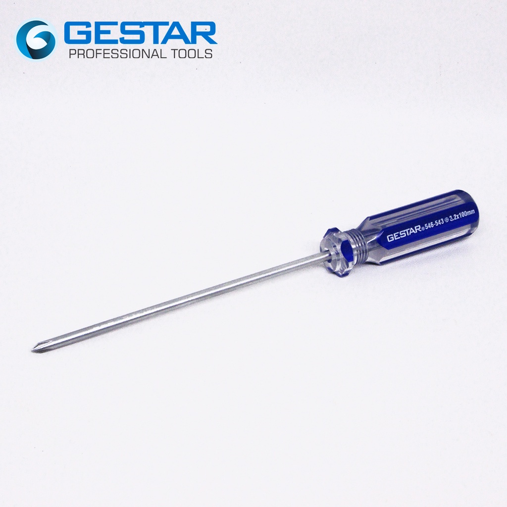 GESTAR/CROSSMAN-Obeng Plus Mechanical Screwdrivers PH0 3.2 x 100mm 546-543