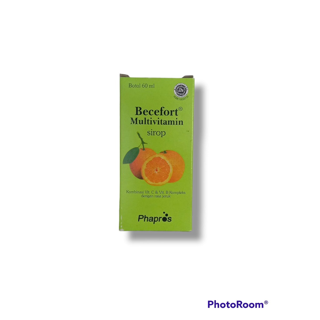 BECEFORT SIRUP vitamin daya tahan tubuh