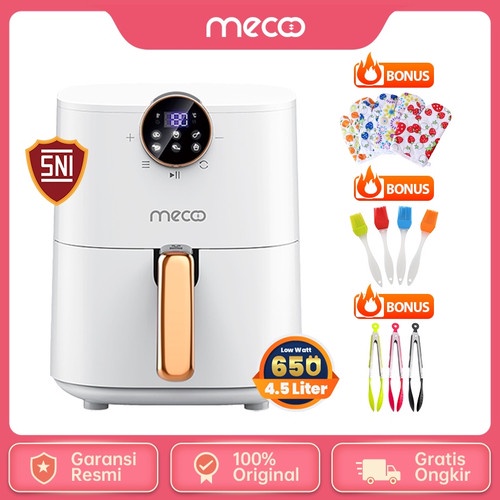 MECOO AIR FRYER Digital Manual Nx02 jx Nx02 dz Nx01 jx Pro Nx01 jx Nx 07 DZ Pro 4.5 L/5.5 L Hemat Listrik &amp; Anti Jeglek Mesin Penggorengan Tanpa Minyak