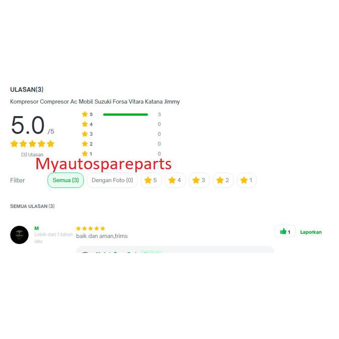 Kompresor Compresor Ac Mobil Suzuki Forsa Vitara Katana Jimmy