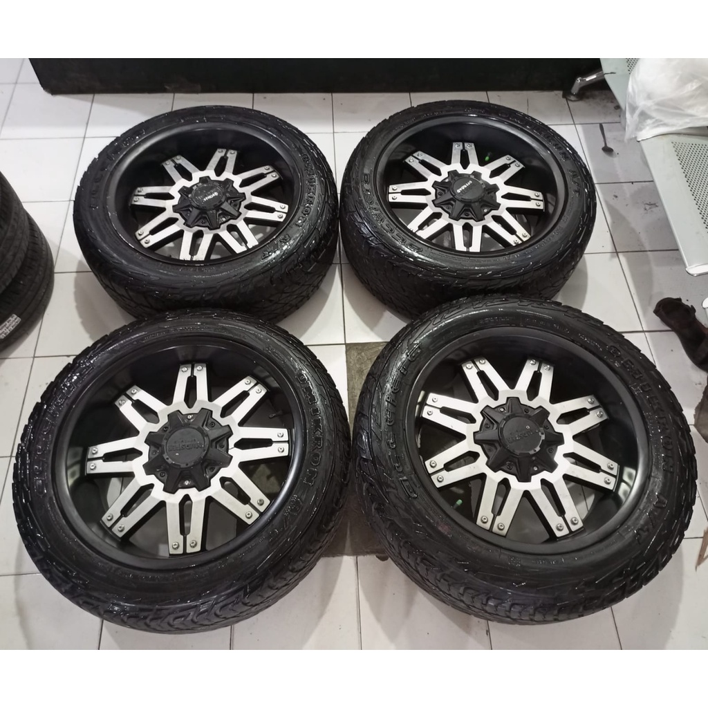 VELG MOBIL SECOND MODSTER OFFROAD RING 20 PCD 6X139,7 + BAN A/T 265 50 R20
