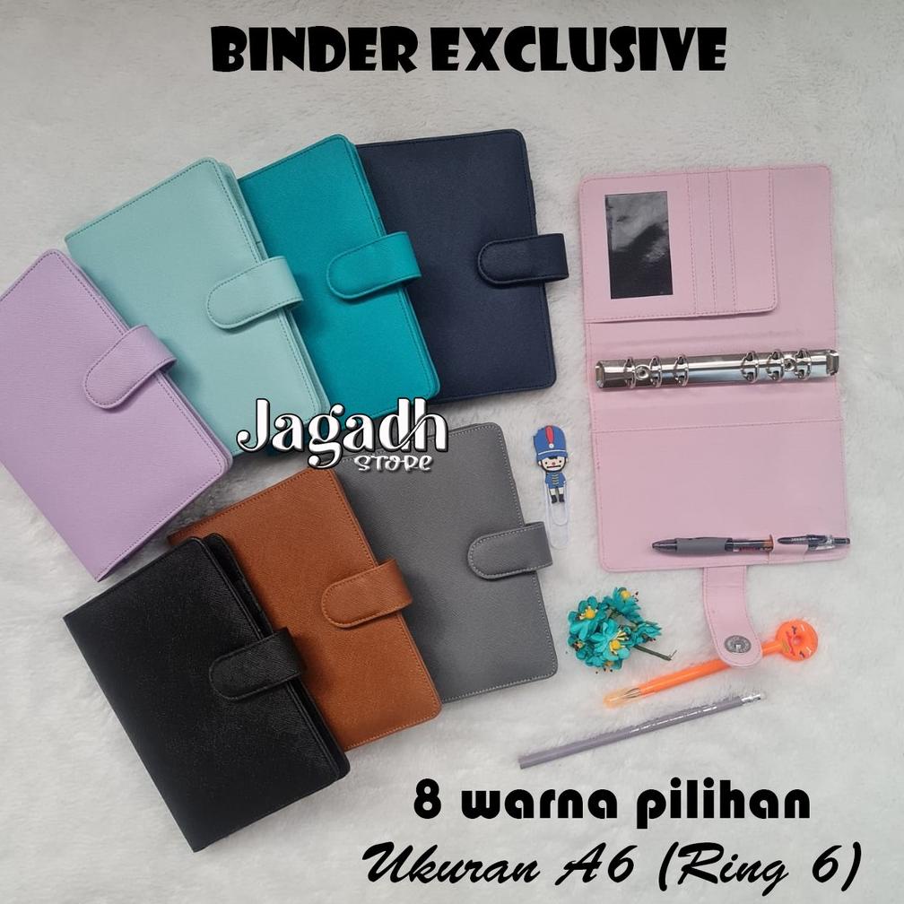 

Termurah BINDER A6 BAHAN EXCLUSIVE 8 WARNA PILIHAN