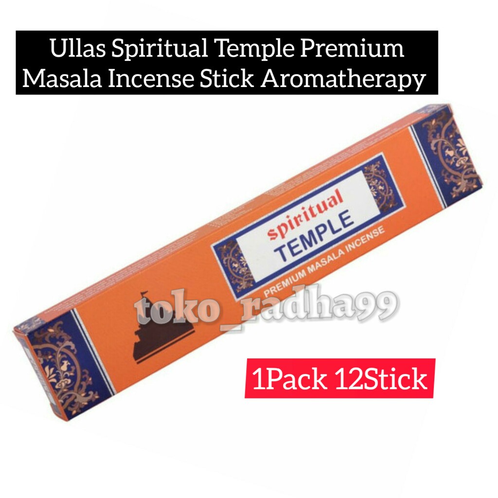 Dupa/Hio Ullas Spiritual Temple Premium Masala incnse Stick Aromatherapy 1Pack 12Stick
