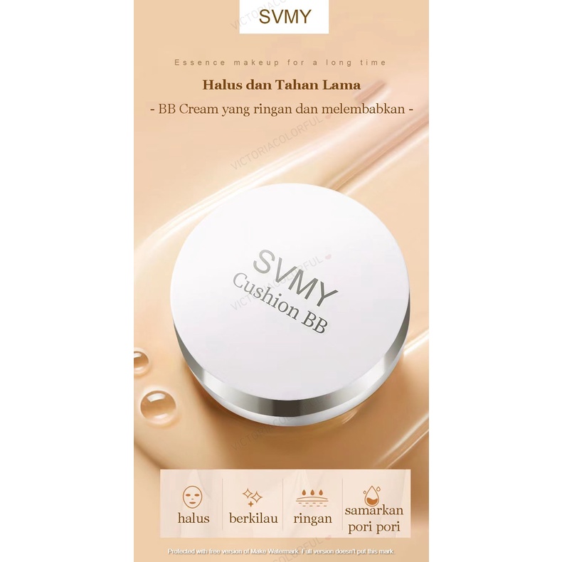 Lameila/Svmy~BB Cushion Cream ringan melembabkan