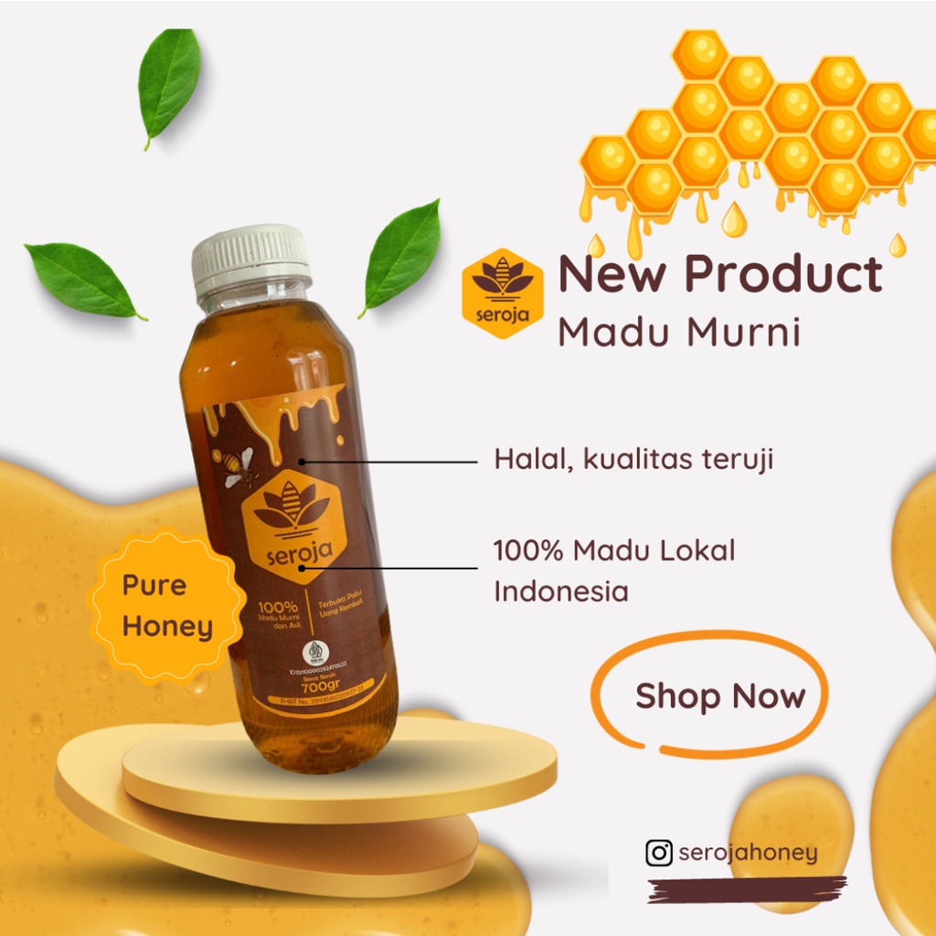 

Madu Seroja, Madu Murni, Madu Halal
