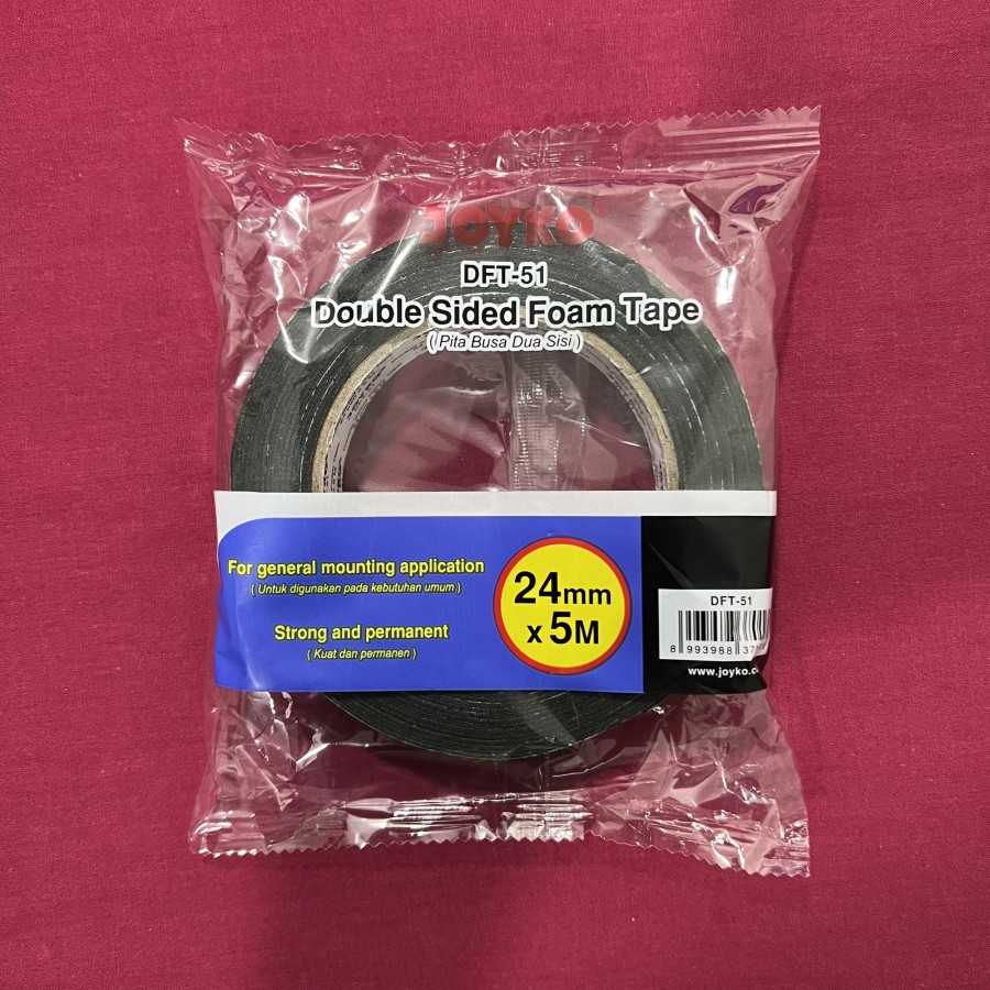 Double Tape Double Tip Busa 24mm 5M Meter Joyko
