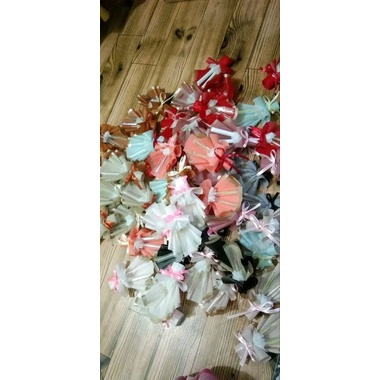 

rangkaian 16 pcs buket mini angpao thr