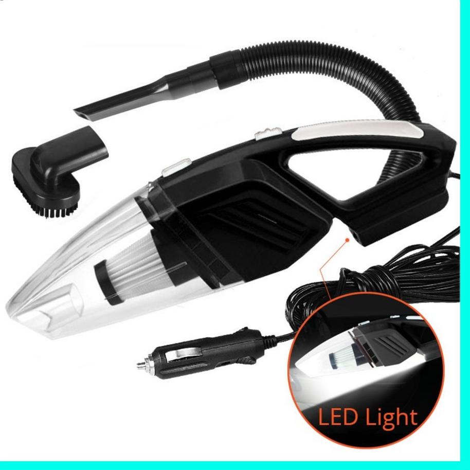 ✽ CHEERNI Mini Vacum Cleaner 120W 12V Penyedot Debu Mini Mobil Rumah Facum Fakum Vakum Cleaner Mini 