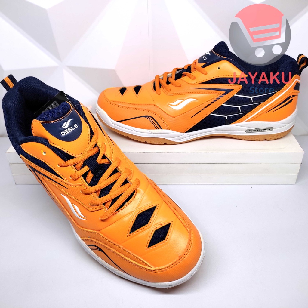 Sepatu Badminton Pria Desle Frank Devlin Sepatu Olahraga Multifungsi untuk Lari, Senam, dan Yoga