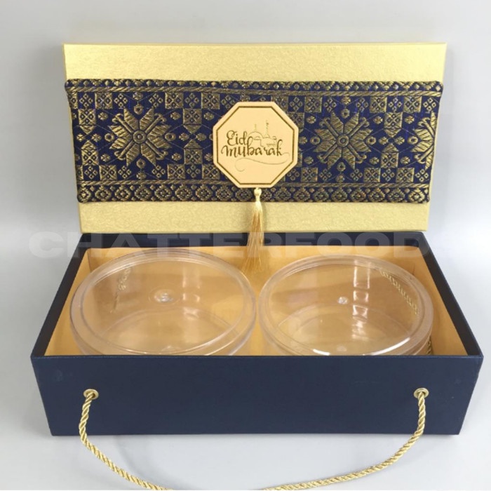 

Hardbox Songket Premium Isi 2,3,4Toples / Box Hampers Lebaran 024