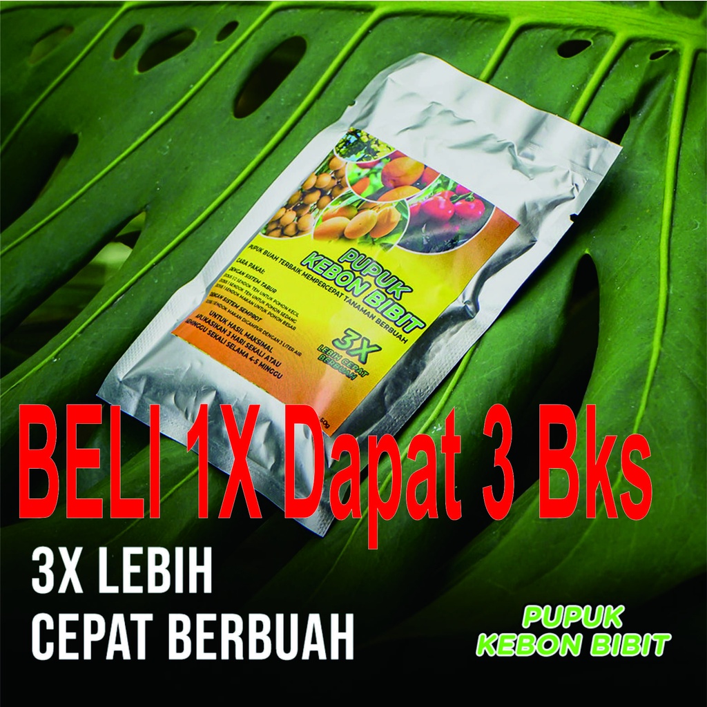 Pupuk Kebon Bibit Paling Ampuh 500gr
