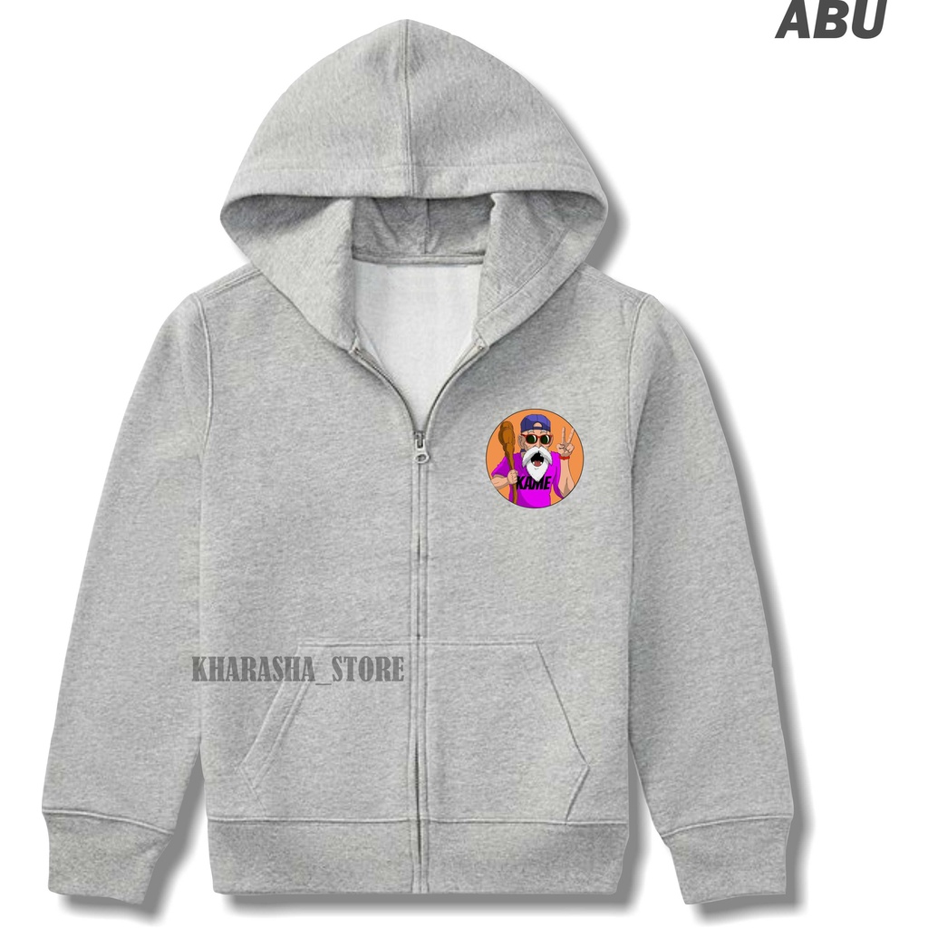 Hoodie Zipper Resleting Anak Laki-laki/Perempuan Usia 4-13 Tahun Zipper Hoodie