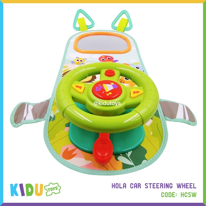 Mainan Anak Stiran Mobil Hola Car Steering Wheel Kidu Toys