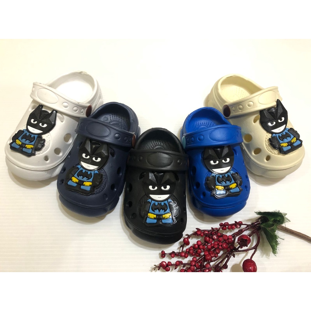 Sandal Bayi Anak Laki Karet Karakter Batman NEWSANDAL 525 WRN