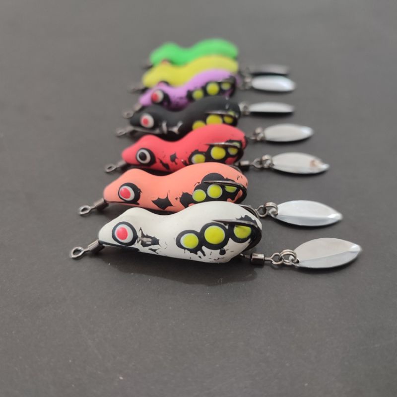 SOFT FROG CURUT TENGGELAM 4CM SAE LURE