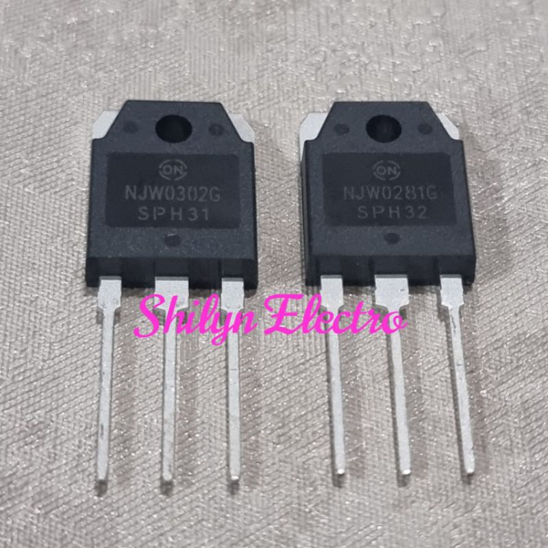 NJW0302 NJW0281 NJW 0302 0281 1SET