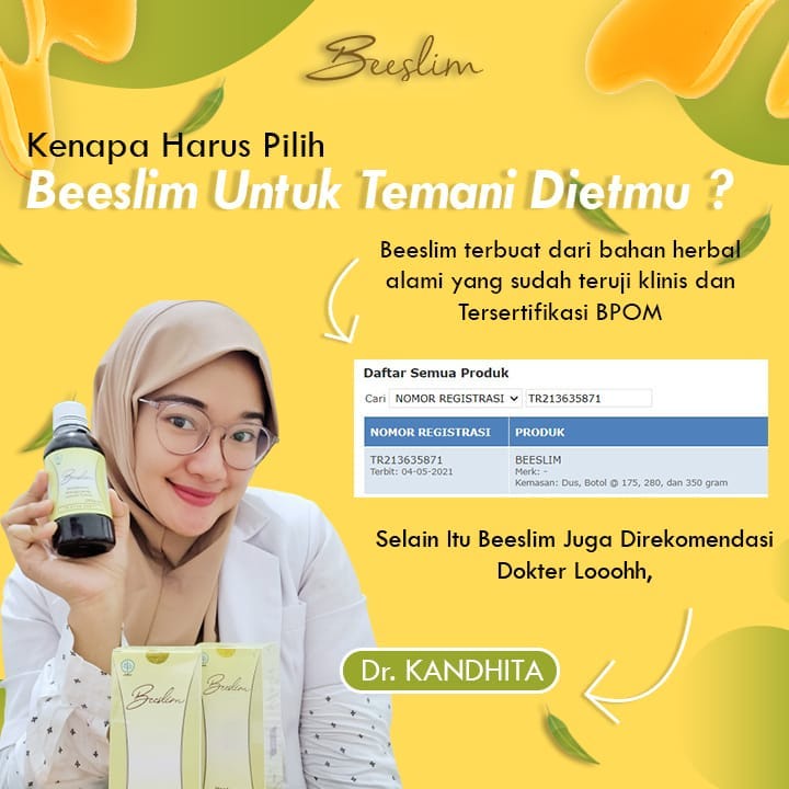 MADU DIET BEESLIM BEE SLIM HERBAL LANGSING ALAMI